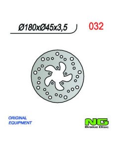 DISQUE DE FREIN NG BRAKE FIXE AVANT DROIT