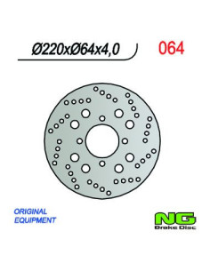 DISQUE DE FREIN NG BRAKE FIXE ARRIERE DROIT