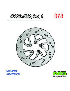 DISQUE DE FREIN NG BRAKE FIXE AVANT GAUCHE