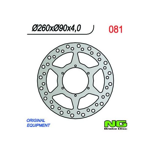 Disque De Frein Ng Brake Fixe Avant Gauche Dans Votre Boutique All Bikes