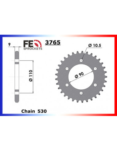 COUR AC XS650/SE 33 530