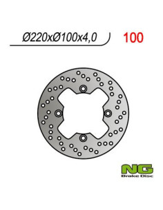 DISQUE DE FREIN NG BRAKE FIXE ARRIERE CENTRAL
