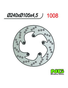 DISQUE DE FREIN NG BRAKE FIXE AVANT GAUCHE