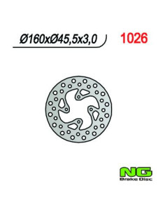 DISQUE DE FREIN NG BRAKE FIXE