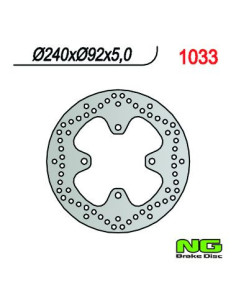 DISQUE FREIN NG BRAKE ARRIERE