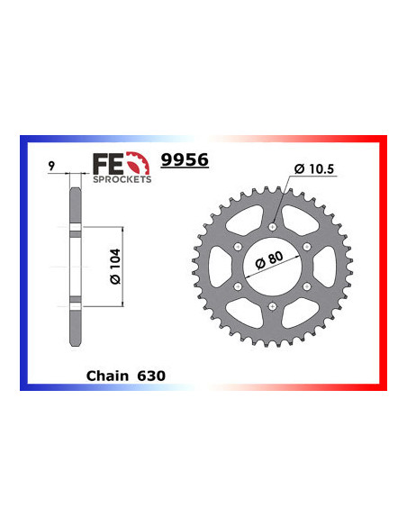 COUR AC GPZ750ZX/TURBO 39 630
