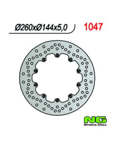 DISQUE DE FREIN NG BRAKE AVANT
