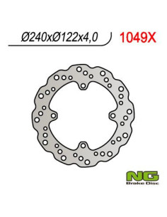 DISQUE DE FREIN NG BRAKE PETALE ARRIERE FIXE