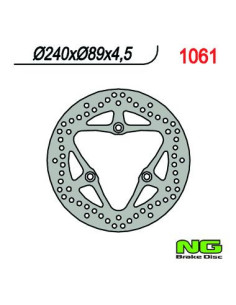 DISQUE FREIN NG BRAKE FIXE AVANT DROIT