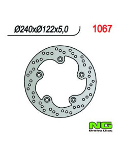 DISQUE DE FREIN NG BRAKE FIXE ARRIERE