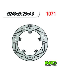 DISQUE DE FREIN NG BRAKE FIXE ARRIERE