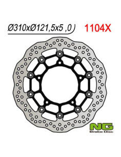 DISQUE AVANT PETALES FLOTTANT NG BRAKE