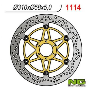 DISQUE DE FREIN NG BRAKE AVANT FLOTTANT