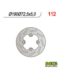 DISQUE DE FREIN NG BRAKE FIXE AVANT GAUCHE
