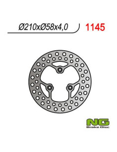 DISQUE DE FREIN NG BRAKE ARRIERE NG