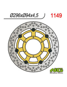 DISQUE DE FREIN NG BRAKE ARRIERE FIXE