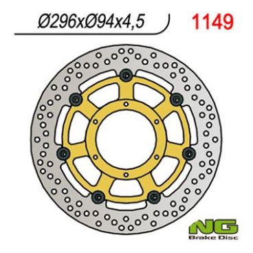 DISQUE DE FREIN NG BRAKE ARRIERE FIXE