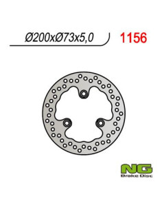DISQUE DE FREIN NG BRAKE ARRIERE
