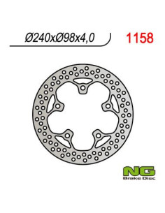 DISQUE DE FREIN NG BRAKE AVANT
