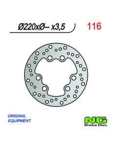 DISQUE DE FREIN NG BRAKE FIXE AVANT GAUCHE