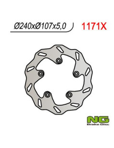 DISQUE ARIERE PETALES FIXE NG BRAKE