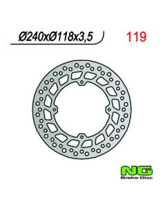 DISQUE DE FREIN NG BRAKE FIXE AVANT GAUCHE