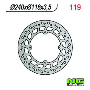 DISQUE DE FREIN NG BRAKE FIXE AVANT GAUCHE