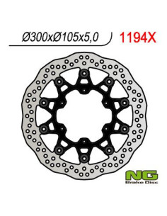 DISQUE AVANT PETALES FLOTTANTS NG BRAKE