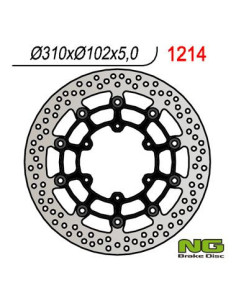 DISQUE AVANT ROND FLOTTANT NG BRAKE