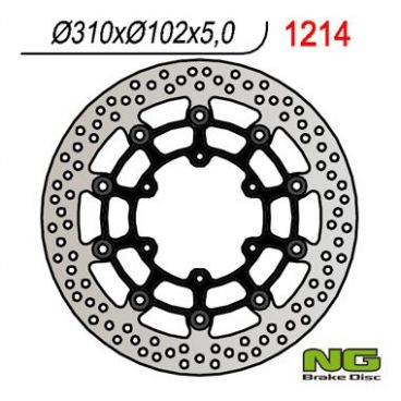 DISQUE AVANT ROND FLOTTANT NG BRAKE