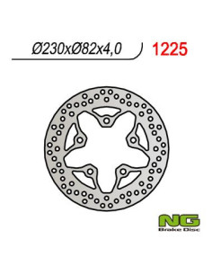 DISQUE ARRIERE ROND FIXE NG BRAKE