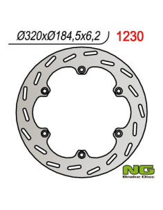 DIISQUE DE FREIN NG BRAKE ARRIERE