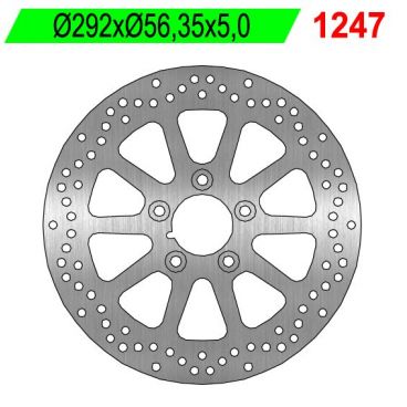 DISQUE ARRIERE ROND FIXE NG BRAKE