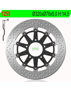 DISQUE AVANT ROND FLOTTANT NG BRAKE