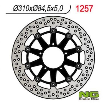 DISQUE AVANT ROND FLOTTANT NG BRAKE