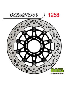 DISQUE AVANT ROND FLOTTANT NG BRAKE