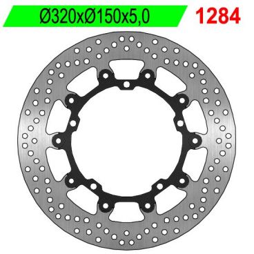 DISQUE AVANT ROND FLOTTANT NG BRAKE