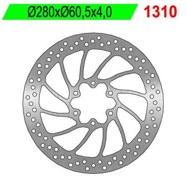 DISQUE AVANT NG BRAKE ROND FIXE