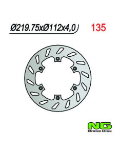 DISQUE DE FREIN NG BRAKE FIXE ARRIERE GAUCHE