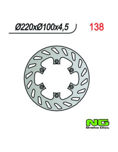 DISQUE DE FREIN NG BRAKE FIXE ARRIERE DROIT