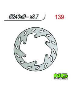 DISQUE DE FREIN NG BRAKE FIXE AVANT GAUCHE