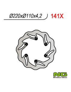 DISQUE ARRIERE PETALES FIXE NG BRAKE