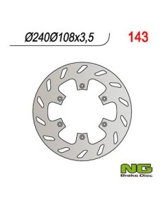 DISQUE DE FREIN NG BRAKE FIXE AVANT GAUCHE