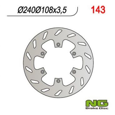 DISQUE DE FREIN NG BRAKE FIXE AVANT GAUCHE