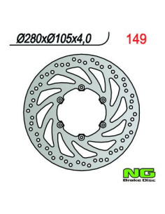 DISQUE DE FREIN NG BRAKE FIXE AVANT DROIT