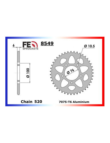 C/ALU JANTE OZ/MARCHESINI   50  520