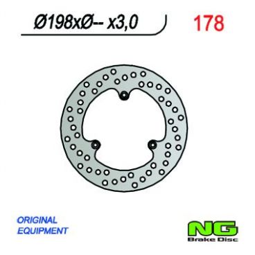 DISQUE DE FREIN NG BRAKE FIXE AVANT GAUCHE