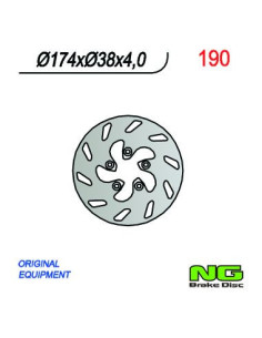 DISQUE DE FREIN NG BRAKE FIXE AVANT GAUCHE