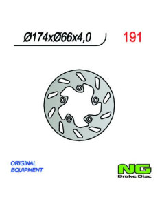 DISQUE DE FREIN NG BRAKE FIXE ARRIERE CENTRAL