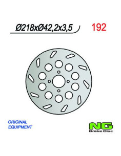 DISQUE DE FREIN NG BRAKE FIXE AVANT GAUCHE